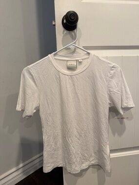 Varley White Crew Neck T-Shirt